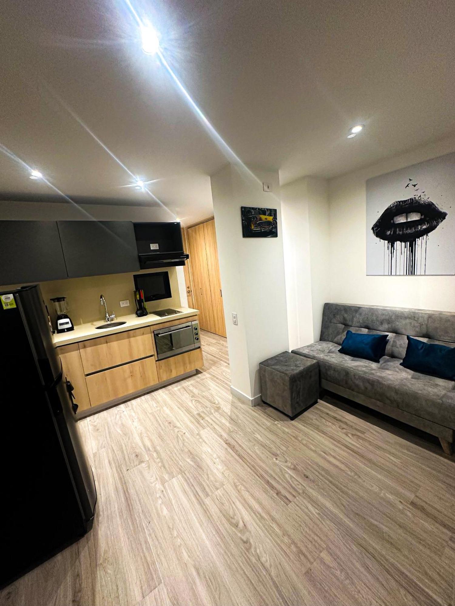 Apartment Aparta Estudio Acogedor Moderno Bogotá